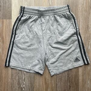 Adidas Heather Gray Lounge Shorts